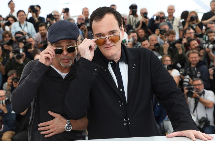 Quentin Tarantino et Brad Pitt nouveau film